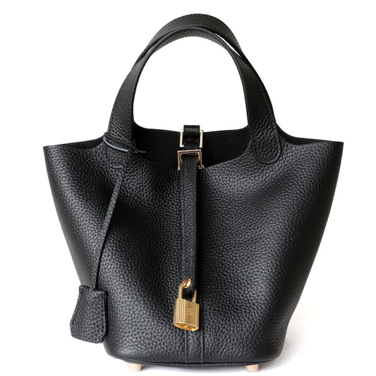 Soft Genuine Leather Totes Shoulder Bag